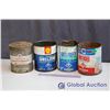 Image 1 : Lot Of Antifreeze Tins (4) (Texaco, Shell, Co-op And Stangaurd)