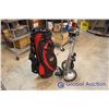 Image 1 : Red Calgary Flames Golf Bag & Golf Caddy