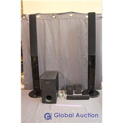Samsung 5.1 Surround Sound Speakers & Sub - No Amp