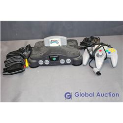 Nintendo 64 Game Console With 1 Controller and 1 Game (Olympic Hockey)
