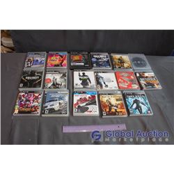 Lot of PS3 Games (17) Including: Battlefield Hard Line; Dark Souls: Call of Duty Modern Warfare 2, e