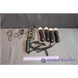 Lot of Playstation Move Motion Controllers