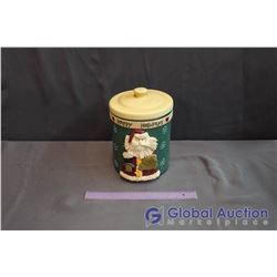 Happy Holidays Santa Cookie Jar