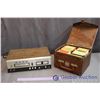 Image 1 : Realistic 8 Track Recorder & Case of 8 Tracks