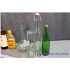 Image 3 : (9) Misc Glass Bottles and Spirit of Saskatchewan Whisky Grain Elevator