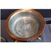 Image 11 : Lot of Copper Kitchenware (Canister, Fondue Pot, Colander, etc)