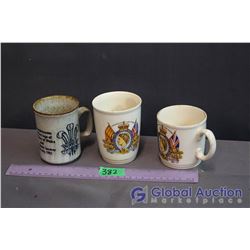 Royalty Comemorative China Mugs (3)