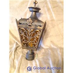 Vintage Metal Outdoor Light Fixture