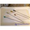 Image 1 : Vintage Hat Pins (5)