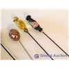 Image 3 : Vintage Hat Pins (5)