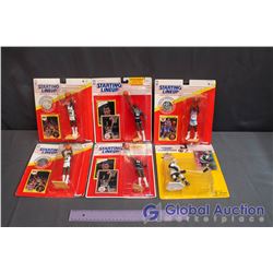 Lot of NIB Basketball & Hockey Collectible Figures - David Robinson, Derrick Coleman & Mike Modano