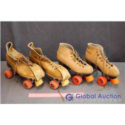 (2) Pair Of Roller Skates