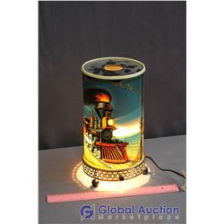 Vintage Train Motion Light (Damage On Inner Tube)
