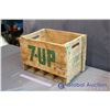 Image 1 : Vintage 7-UP Wood Crate, Saskatoon SK Marked