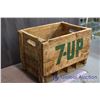 Image 2 : Vintage 7-UP Wood Crate, Saskatoon SK Marked
