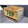 Image 3 : Vintage 7-UP Wood Crate, Saskatoon SK Marked