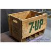 Image 4 : Vintage 7-UP Wood Crate, Saskatoon SK Marked