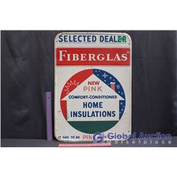 Selected Dealer Fiberglas Metal Sign (19.5"x 27")