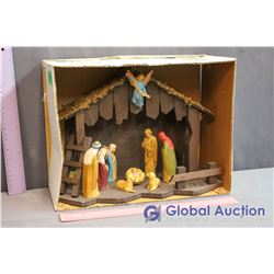 Vintage Nativity Set