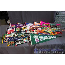 Lot of Misc Pennants