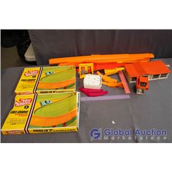 Box of Hot Wheel Tracks