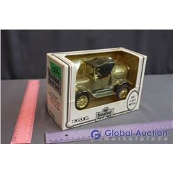 1918 Runabout Die Cast Barrel Bank