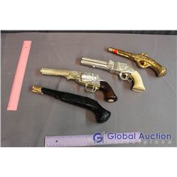 Avon Aftershave & Cologne Gun-Shaped Bottles (4 Pieces)