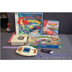 Puzzle & Board Games (Ninja Turtles, Memory Game, The Little Mermaid, Suduku, etc)