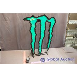 Monster Light Up Sign (Working)