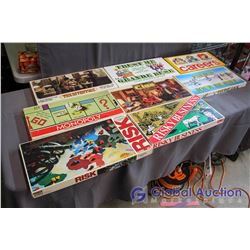 Lot of Classic Board Games (Monopoly, Risky Business, Clue, Payday, etc)