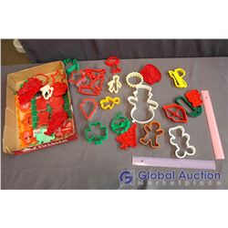 Lot Of Holiday Cookie Cutters
