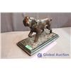 Image 1 : Vintage Metal Dog Statue