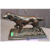 Image 2 : Vintage Metal Dog Statue