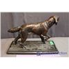 Image 3 : Vintage Metal Dog Statue