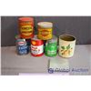 Image 1 : Lot of Misc Vintage Tins (Esso, Shell, Coop, Domestic Shortening, Wils)