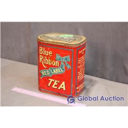 Blue Ribbon Tea Tin