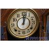 Image 3 : Vintage Wooden Mantle Clock with Key