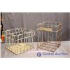 Image 1 : (2) Wire Milk Bottle Crates