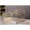 Image 2 : (2) Wire Milk Bottle Crates