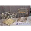 Image 3 : (2) Wire Milk Bottle Crates