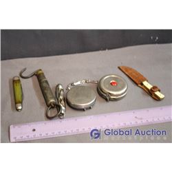 Vintage Pocket Knives, Pocket Scale & Tape Measures