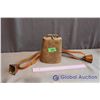 Image 1 : Cow Bell & 2 smaller bells with leather straps