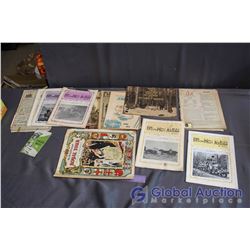 Lot Of Vintage Paper Related