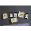 Image 2 : Lot of Jewellery - Ring, (2) Sets of Earrings, (2) Broaches, Necklace