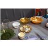 Image 3 : Lot of Assorted Glassware - Carnival Glass & Fire King