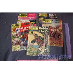 (5) Classics Illustrated Comics