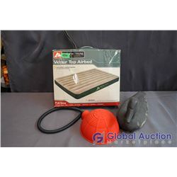 Airbed & Pump, Wooden Duck Decoy