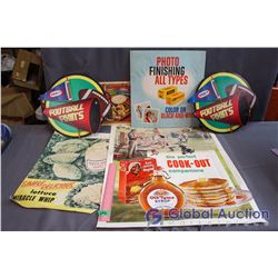 Lot of Misc Vintage Food Advertisements