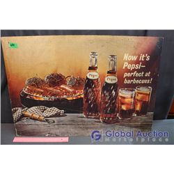 Large Pepsi Advertisement