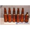 Image 2 : (6) Bohemian Lager Glass Bottles